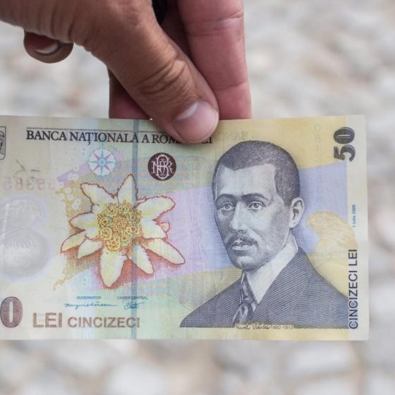 Cine este pe bancnota de 50 lei